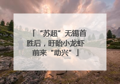 “苏超”无锡首胜后，盱眙小龙虾前来“助兴”