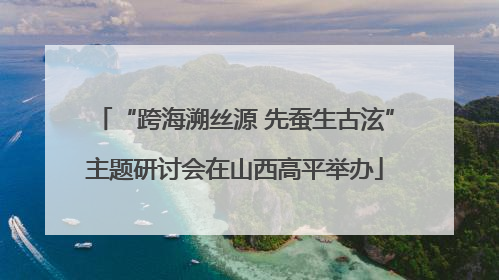 “跨海溯丝源 先蚕生古泫”主题研讨会在山西高平举办