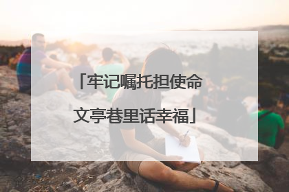 牢记嘱托担使命 文亭巷里话幸福