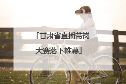 甘肃省直播带岗大赛落下帷幕