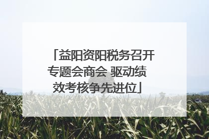 益阳资阳税务召开专题会商会 驱动绩效考核争先进位