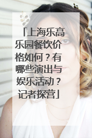 上海乐高乐园餐饮价格如何？有哪些演出与娱乐活动？记者探营