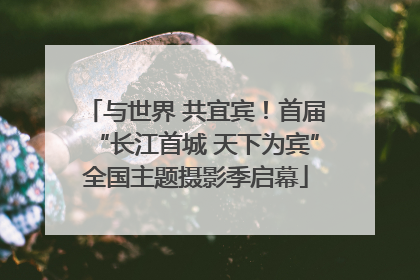 与世界 共宜宾！首届“长江首城 天下为宾”全国主题摄影季启幕