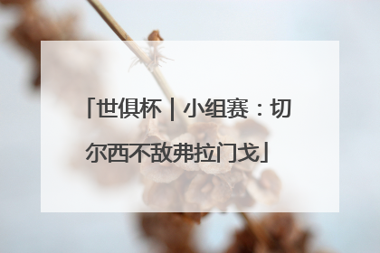 世俱杯｜小组赛：切尔西不敌弗拉门戈