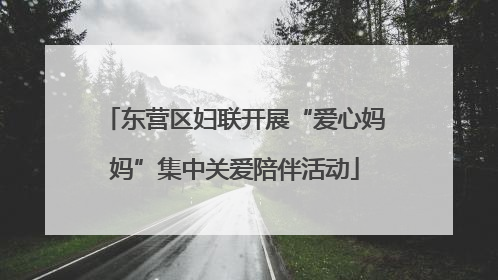 东营区妇联开展“爱心妈妈”集中关爱陪伴活动