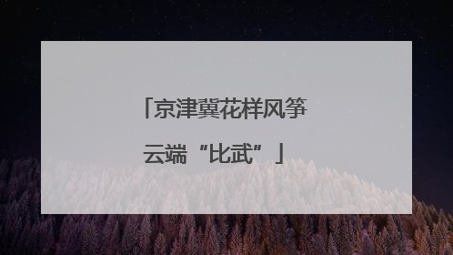 京津冀花样风筝云端“比武”