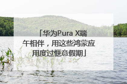 华为Pura X端午相伴，用这些鸿蒙应用度过惬意假期