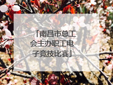 南昌市总工会主办职工电子竞技比赛