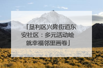 垦利区兴隆街道东安社区：多元活动绘就幸福邻里画卷