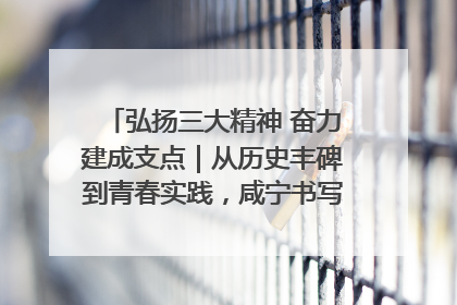 弘扬三大精神 奋力建成支点｜从历史丰碑到青春实践，咸宁书写精神传承新篇章