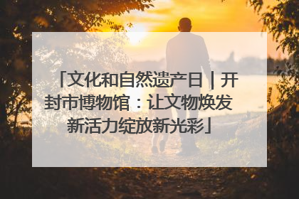 文化和自然遗产日｜开封市博物馆：让文物焕发新活力绽放新光彩