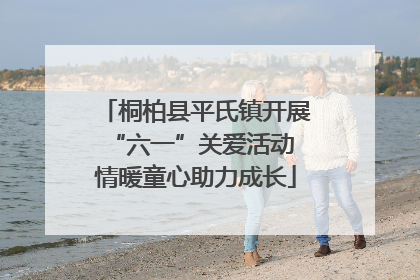 桐柏县平氏镇开展“六一”关爱活动 情暖童心助力成长