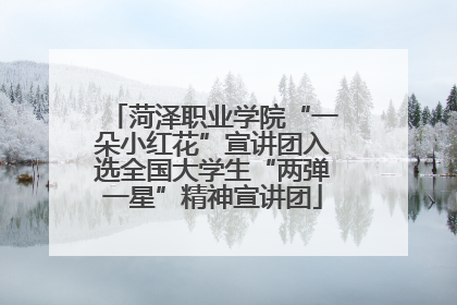 菏泽职业学院“一朵小红花”宣讲团入选全国大学生“两弹一星”精神宣讲团