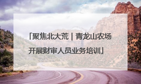 聚焦北大荒｜青龙山农场开展财审人员业务培训