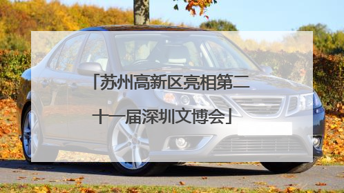 苏州高新区亮相第二十一届深圳文博会