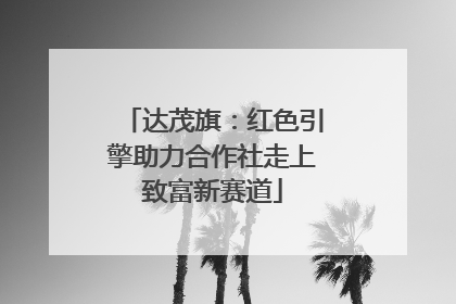 达茂旗：红色引擎助力合作社走上致富新赛道