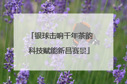 银球击响千年茶韵 科技赋能新昌赛景
