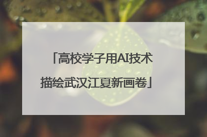 高校学子用AI技术描绘武汉江夏新画卷