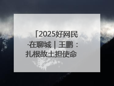 2025好网民·在聊城｜王鹏：扎根故土担使命 妙笔著文扬正气